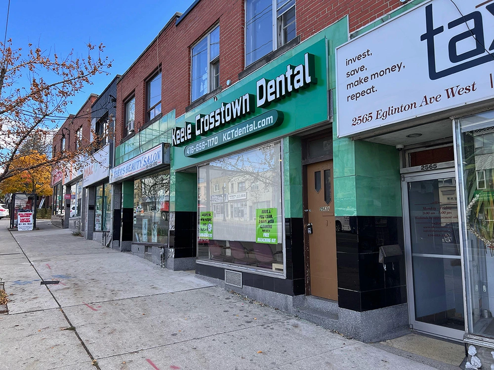 keele crosstown dental front view